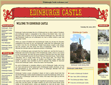 Tablet Screenshot of edinburghcastle.biz